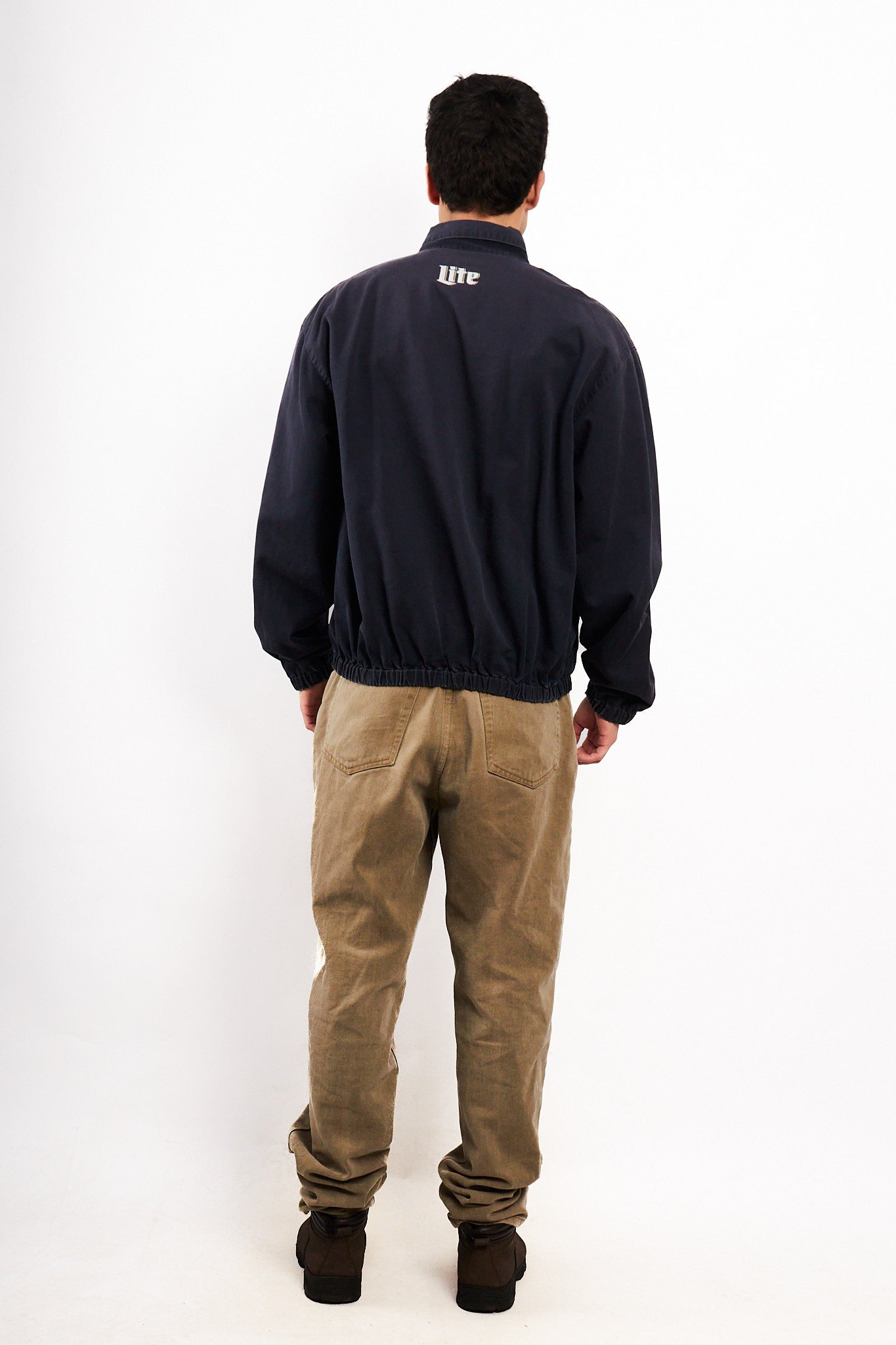 1990 Vintage Polo Ralph Lauren Navy Harrington (M/L)