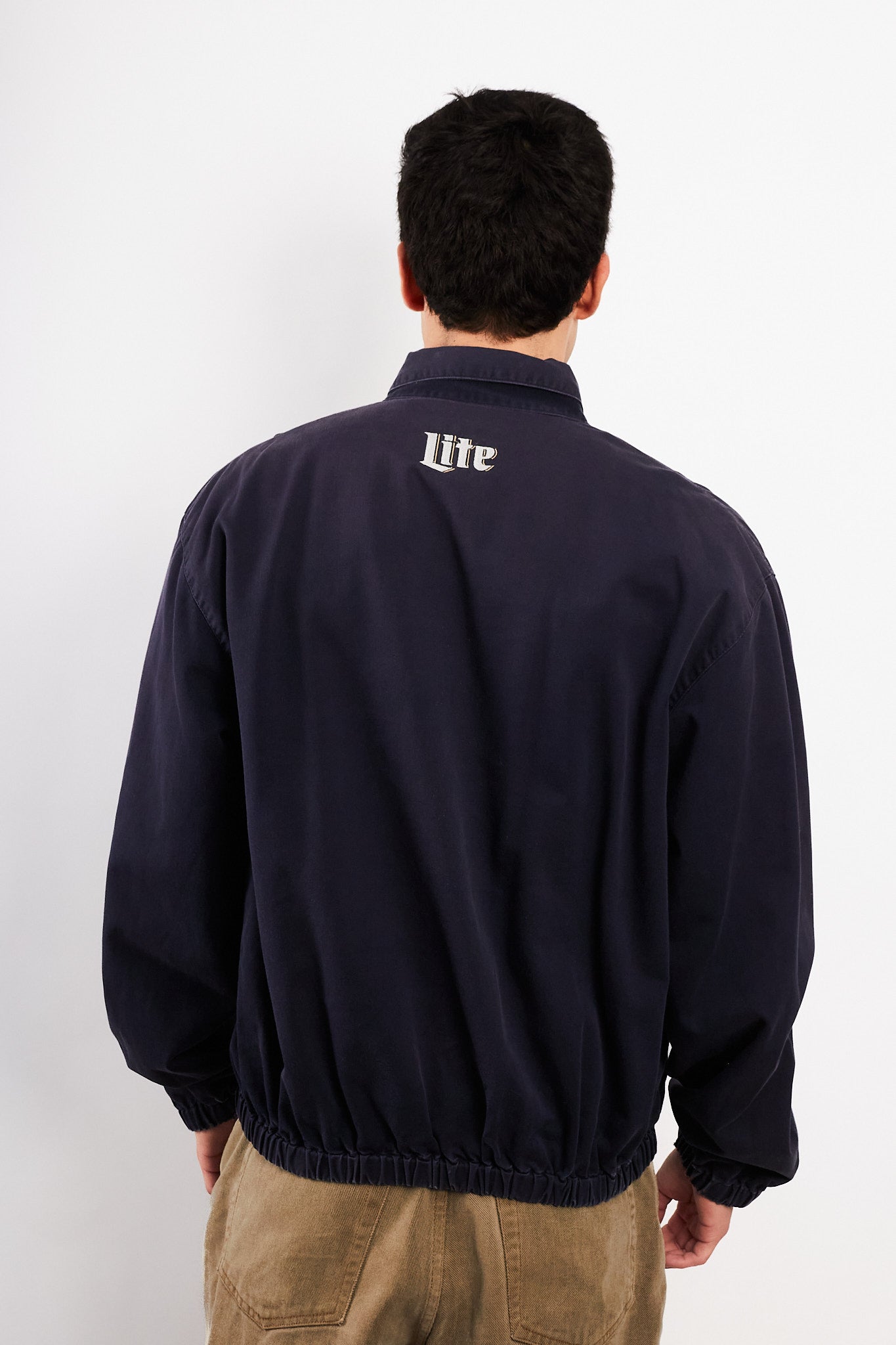 1990 Vintage Polo Ralph Lauren Navy Harrington (M/L)