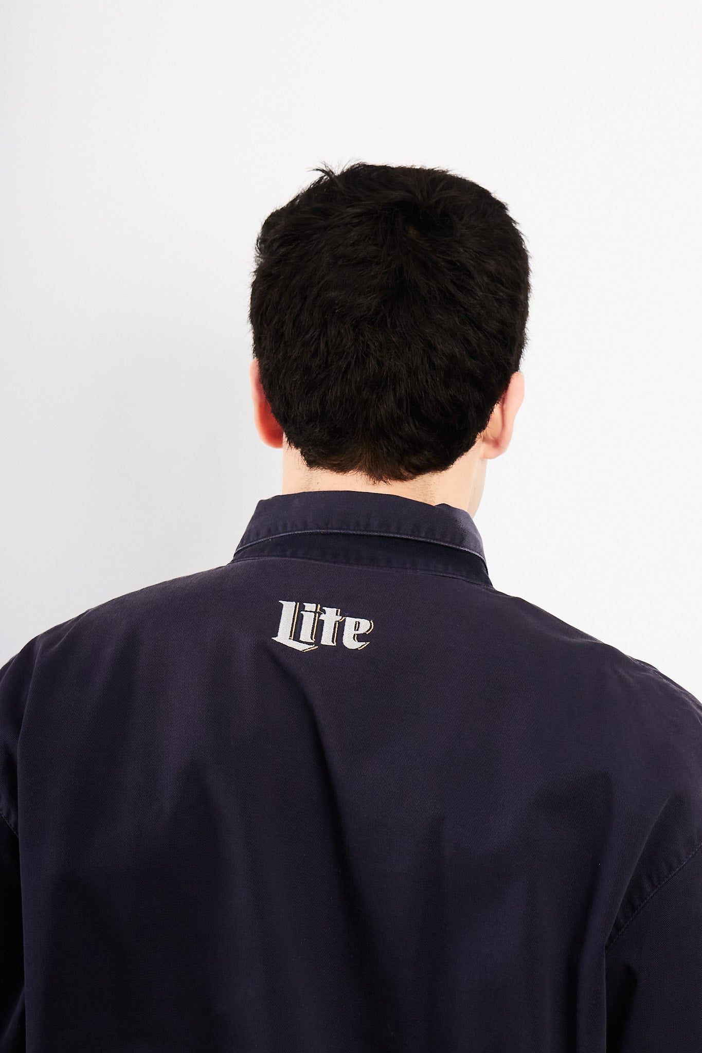 1990 Vintage Polo Ralph Lauren Navy Harrington (M/L)