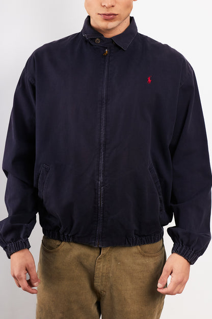 1990 Vintage Polo Ralph Lauren Navy Harrington (M/L)