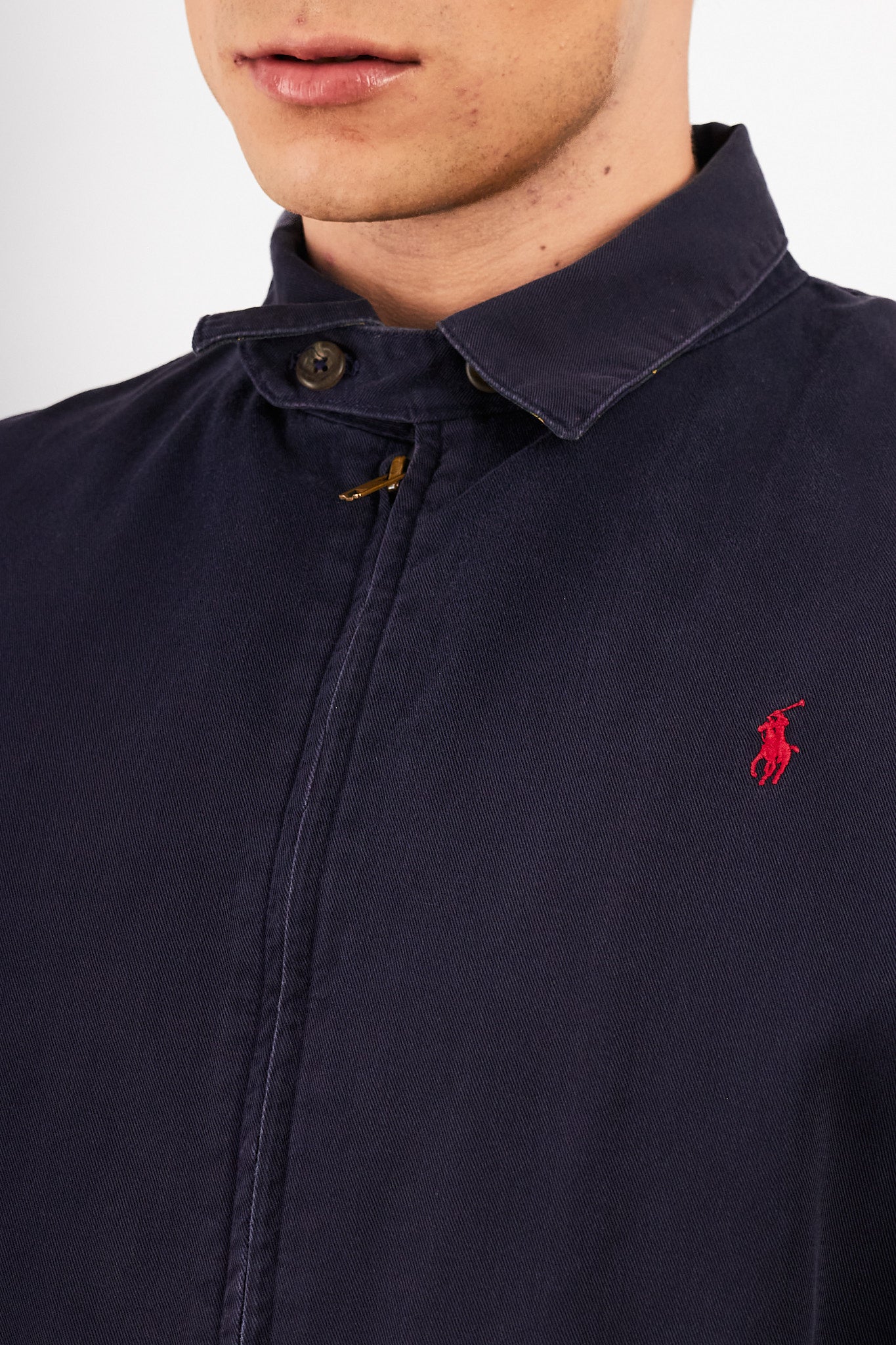 1990 Vintage Polo Ralph Lauren Navy Harrington (M/L)