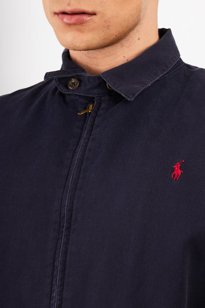 1990 Vintage Polo Ralph Lauren Navy Harrington (M/L)
