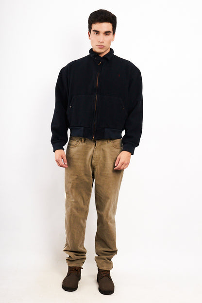 1980 Vintage Polo Ralph Lauren Wool Bomber Jacket (S/M)
