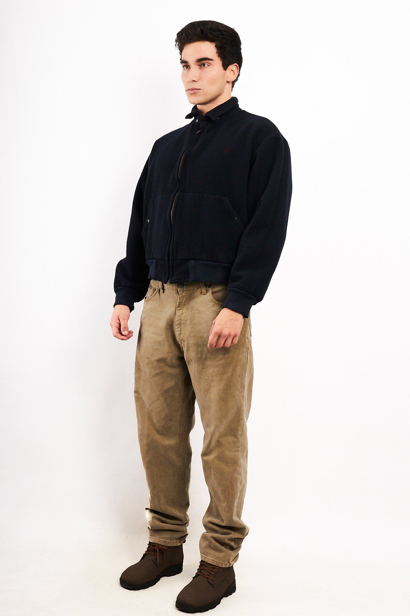 1980 Vintage Polo Ralph Lauren Wool Bomber Jacket (S/M)
