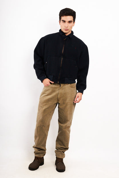 1980 Vintage Polo Ralph Lauren Wool Bomber Jacket (S/M)