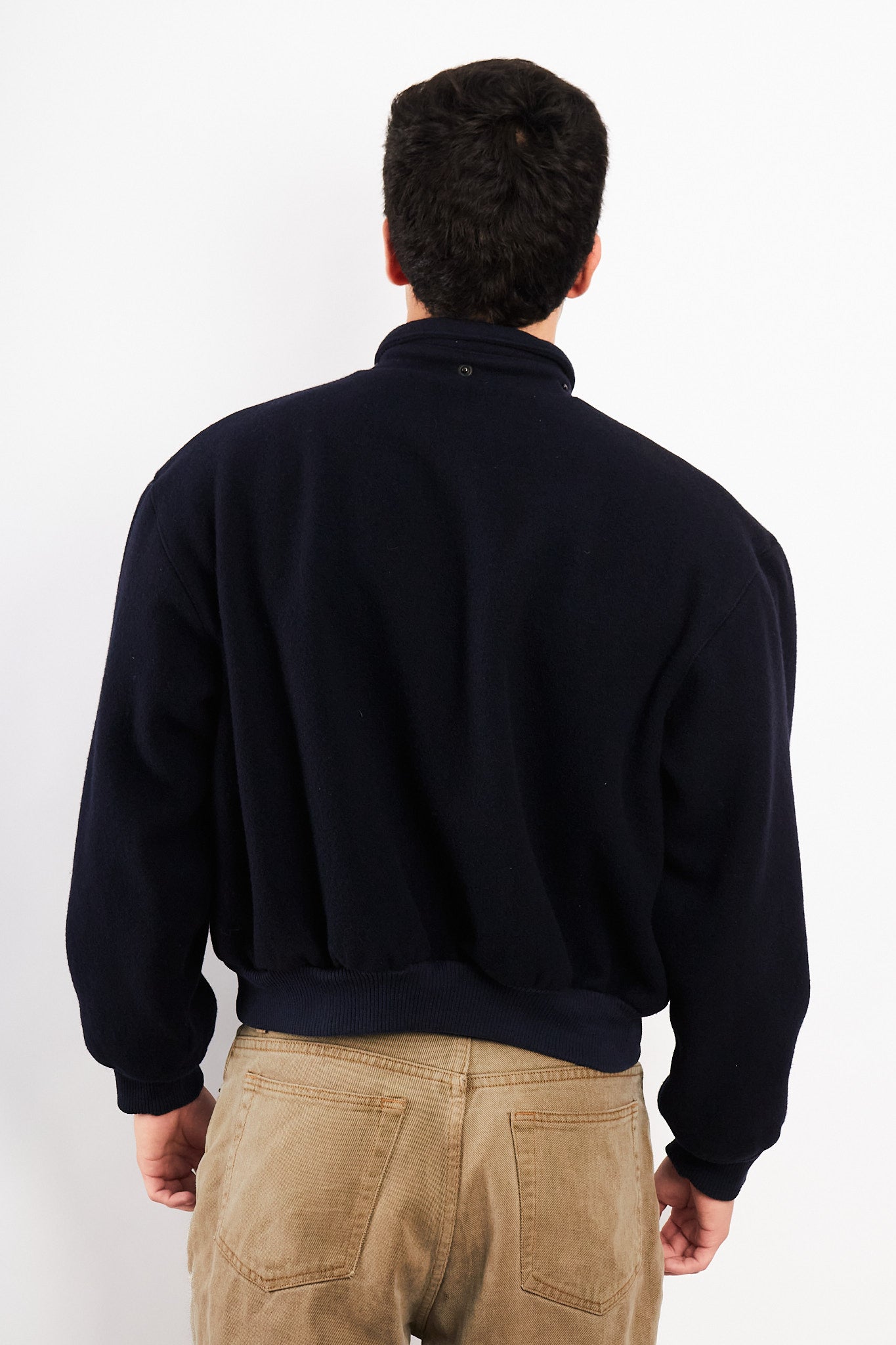 1980 Vintage Polo Ralph Lauren Wool Bomber Jacket (S/M)