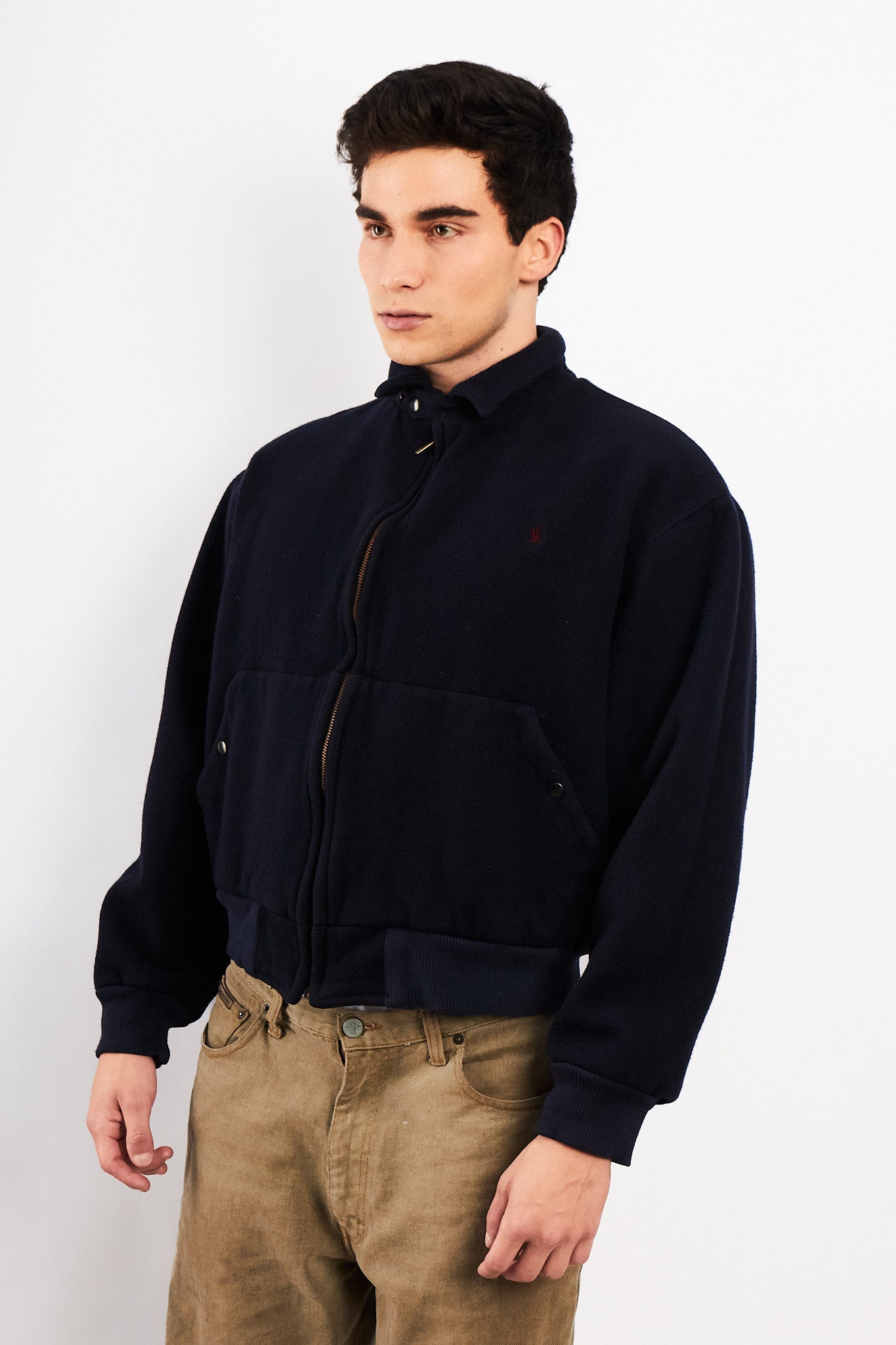 1980 Vintage Polo Ralph Lauren Wool Bomber Jacket (S/M)