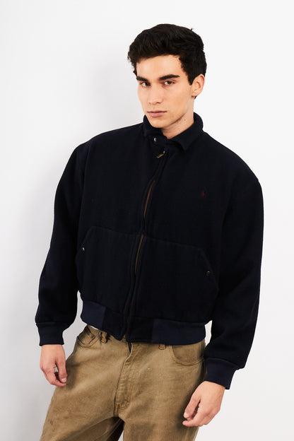 1980 Vintage Polo Ralph Lauren Wool Bomber Jacket (S/M)