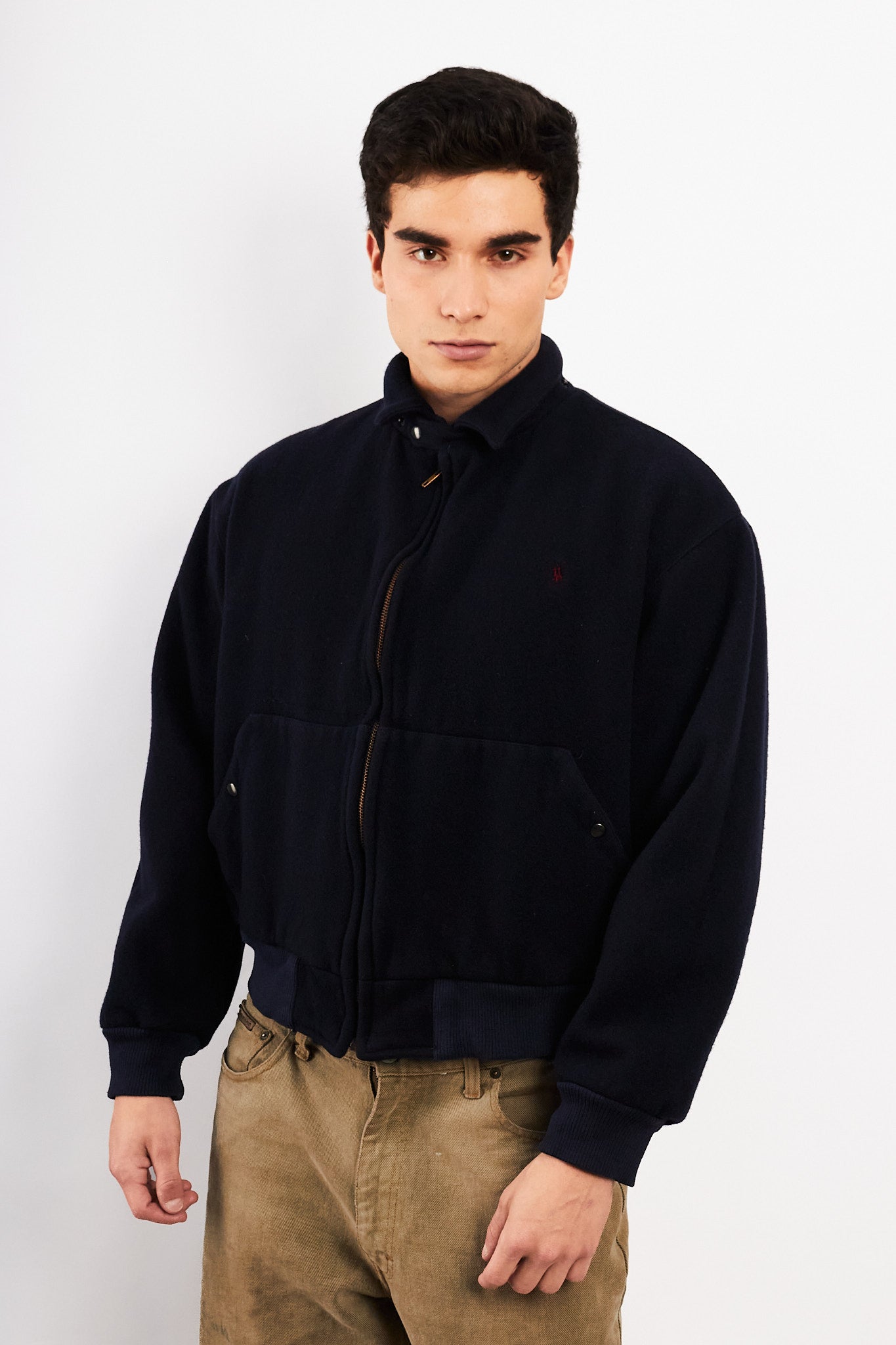 1980 Vintage Polo Ralph Lauren Wool Bomber Jacket (S/M)