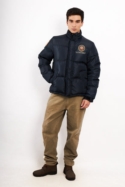 2000 Polo RL Co. Navy Down Puffer Jacket (M)