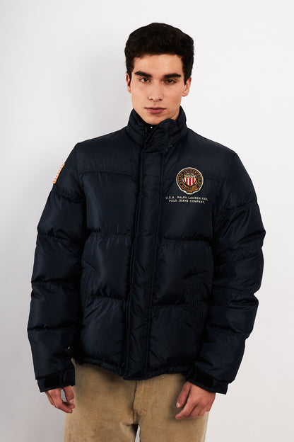 2000 Polo RL Co. Navy Down Puffer Jacket (M)
