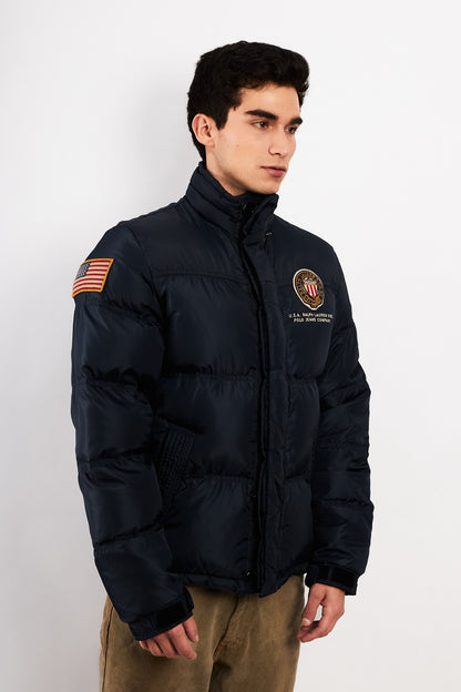2000 Polo RL Co. Navy Down Puffer Jacket (M)