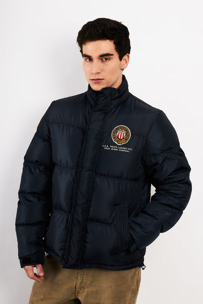 2000 Polo RL Co. Navy Down Puffer Jacket (M)