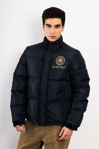 2000 Polo RL Co. Navy Down Puffer Jacket (M)