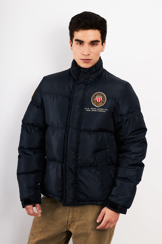 2000 Polo RL Co. Navy Down Puffer Jacket (M)