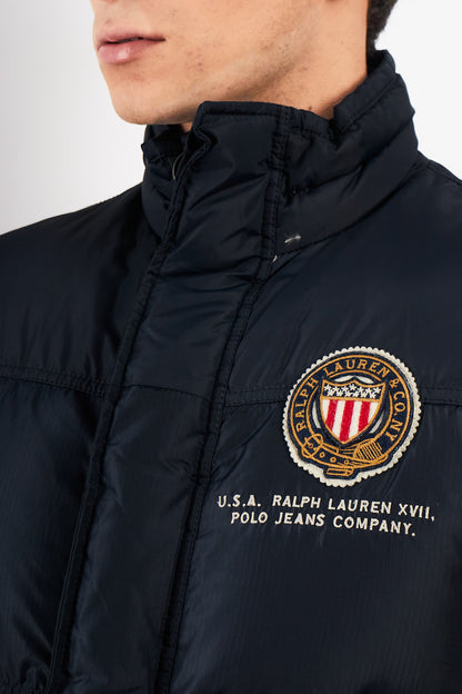 2000 Polo RL Co. Navy Down Puffer Jacket (M)