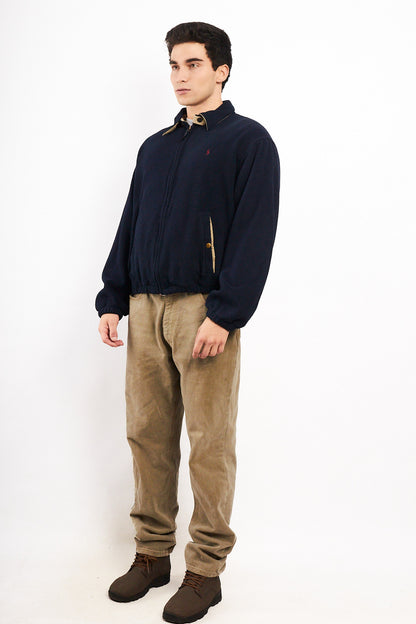 2000 Vintage Polo Ralph Lauren Fleece Harrington (M/L)