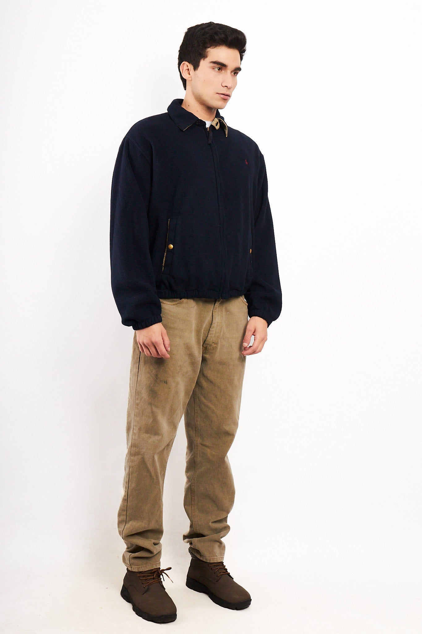2000 Vintage Polo Ralph Lauren Fleece Harrington (M/L)