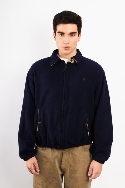 2000 Vintage Polo Ralph Lauren Fleece Harrington (M/L)