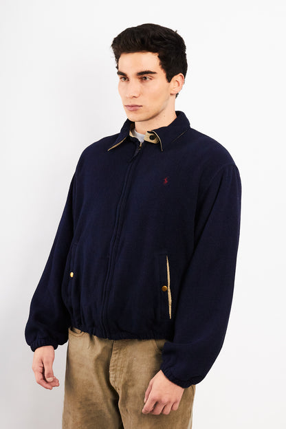 2000 Vintage Polo Ralph Lauren Fleece Harrington (M/L)
