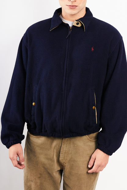 2000 Vintage Polo Ralph Lauren Fleece Harrington (M/L)