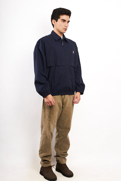 1990 Vintage Chaps Ralph Lauren Golf Navy Harrington (L)