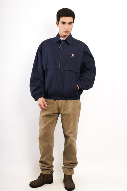 1990 Vintage Chaps Ralph Lauren Golf Navy Harrington (L)