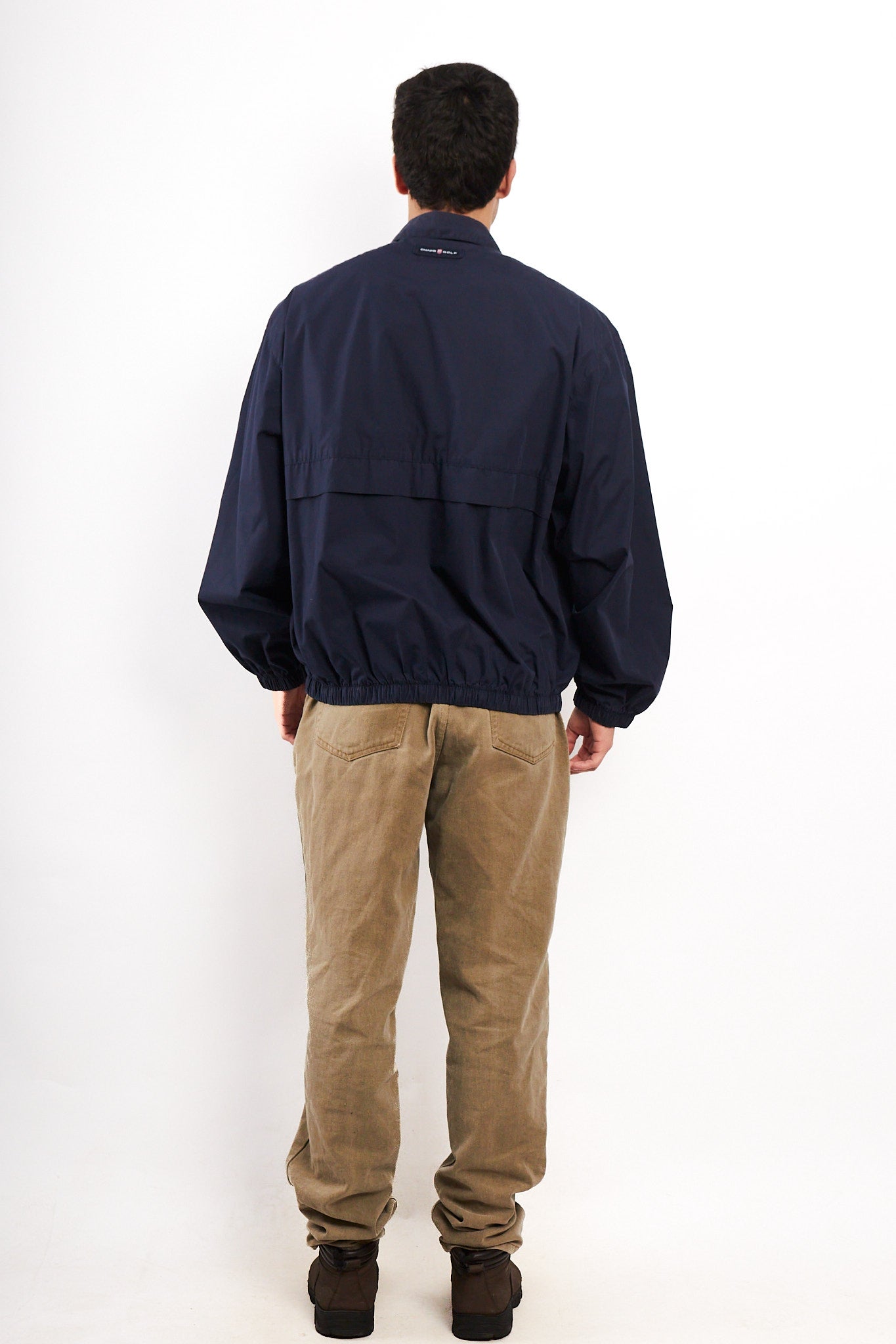 1990 Vintage Chaps Ralph Lauren Golf Navy Harrington (L)