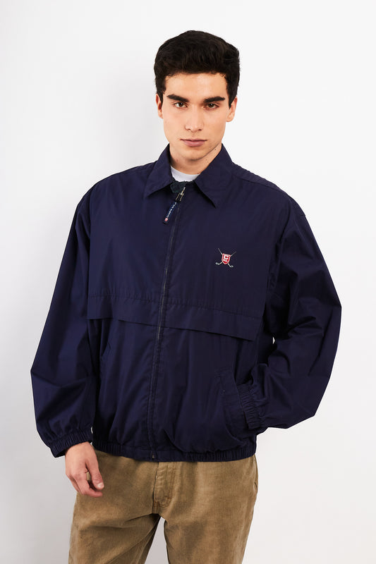 1990 Vintage Chaps Ralph Lauren Golf Navy Harrington (L)