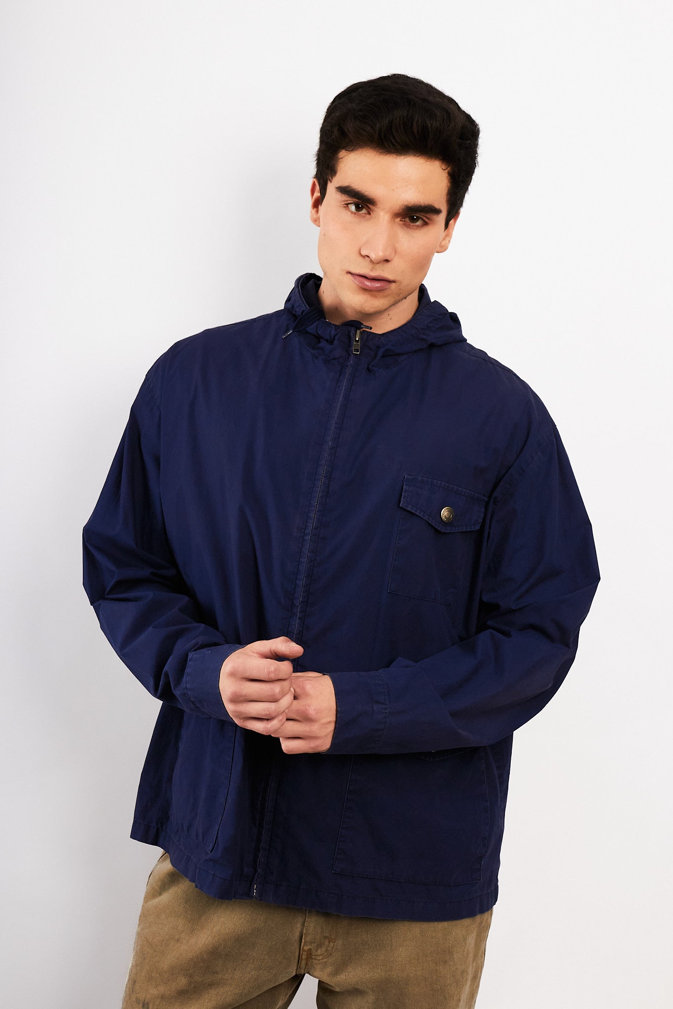 2000 Vintage Polo Ralph Lauren Hooded Field Jacket (M/L(