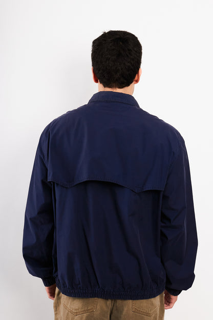 2000 Vintage Ralph Lauren Navy Emblem Harrington (L/XL)