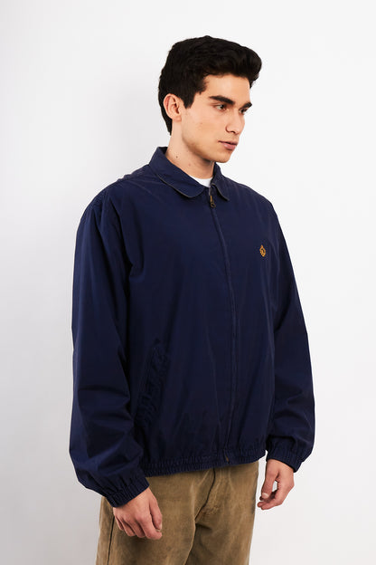 2000 Vintage Ralph Lauren Navy Emblem Harrington (L/XL)
