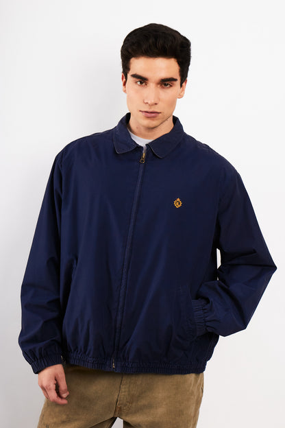2000 Vintage Ralph Lauren Navy Emblem Harrington (L/XL)
