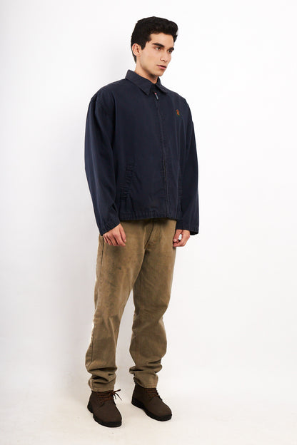 1990 Vintage Chaps Ralph Lauren Navy Harrington (L)