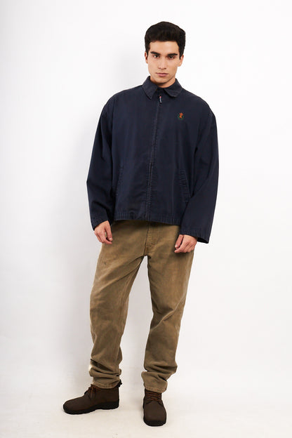 1990 Vintage Chaps Ralph Lauren Navy Harrington (L)