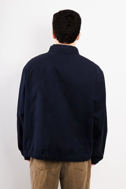 2000 Vintage Polo Ralph Lauren Lined Navy Harrington (L/XL)