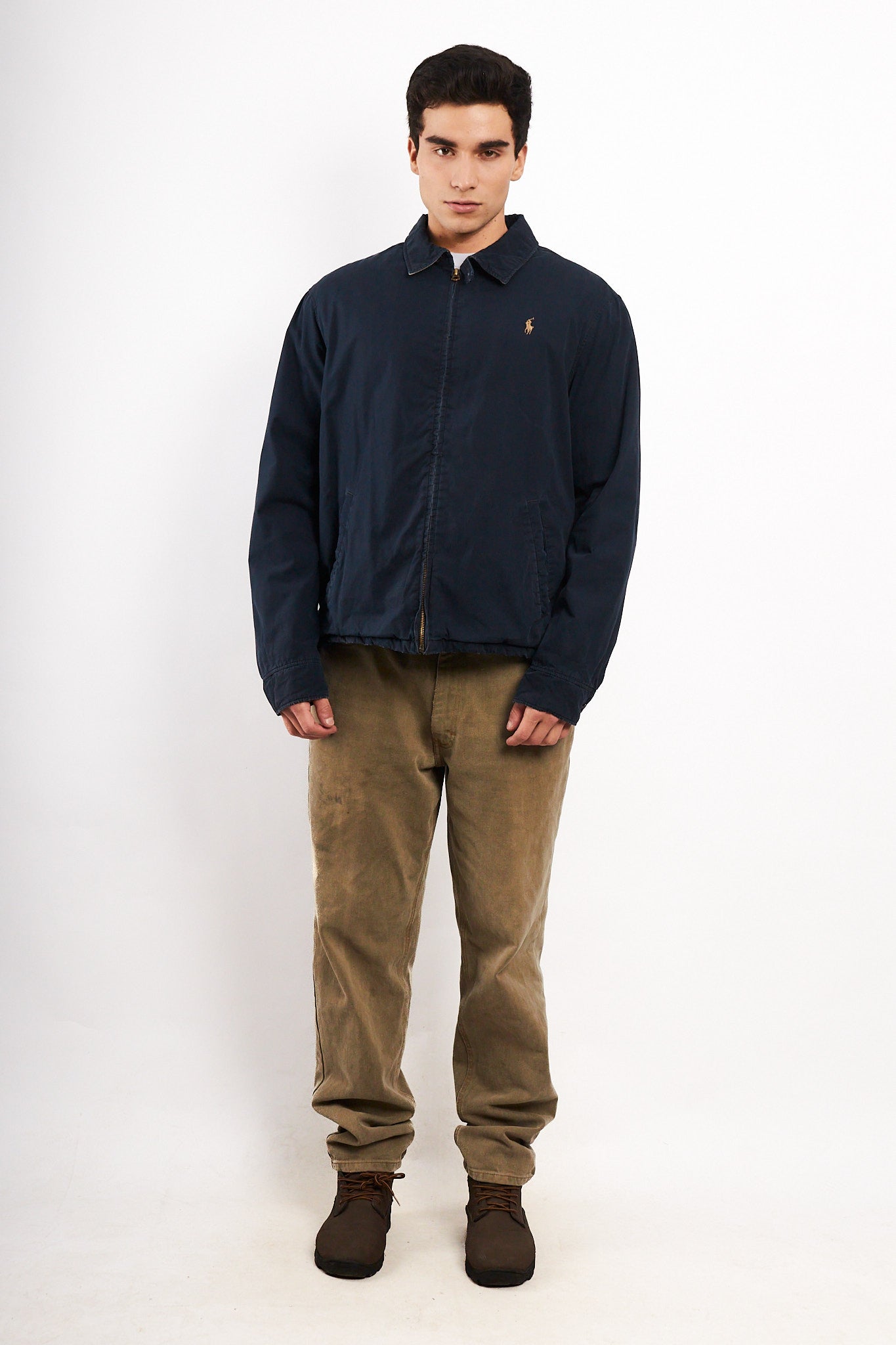 20010 Polo Ralph Lauren Navy Oxford Harrington (M/L)