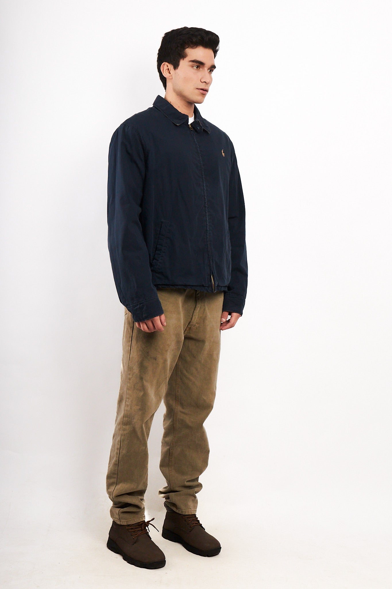 20010 Polo Ralph Lauren Navy Oxford Harrington (M/L)