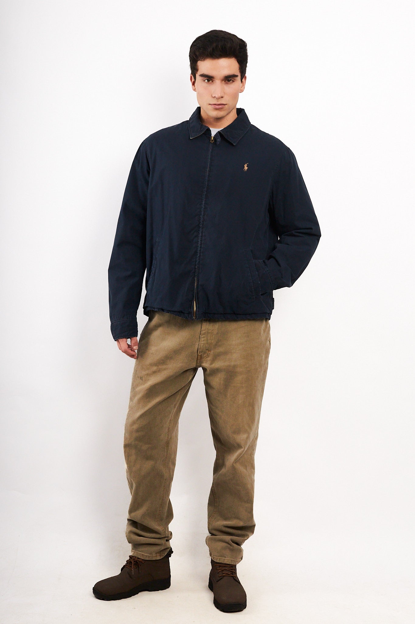 20010 Polo Ralph Lauren Navy Oxford Harrington (M/L)