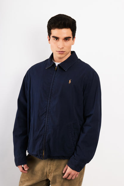 20010 Polo Ralph Lauren Navy Oxford Harrington (M/L)