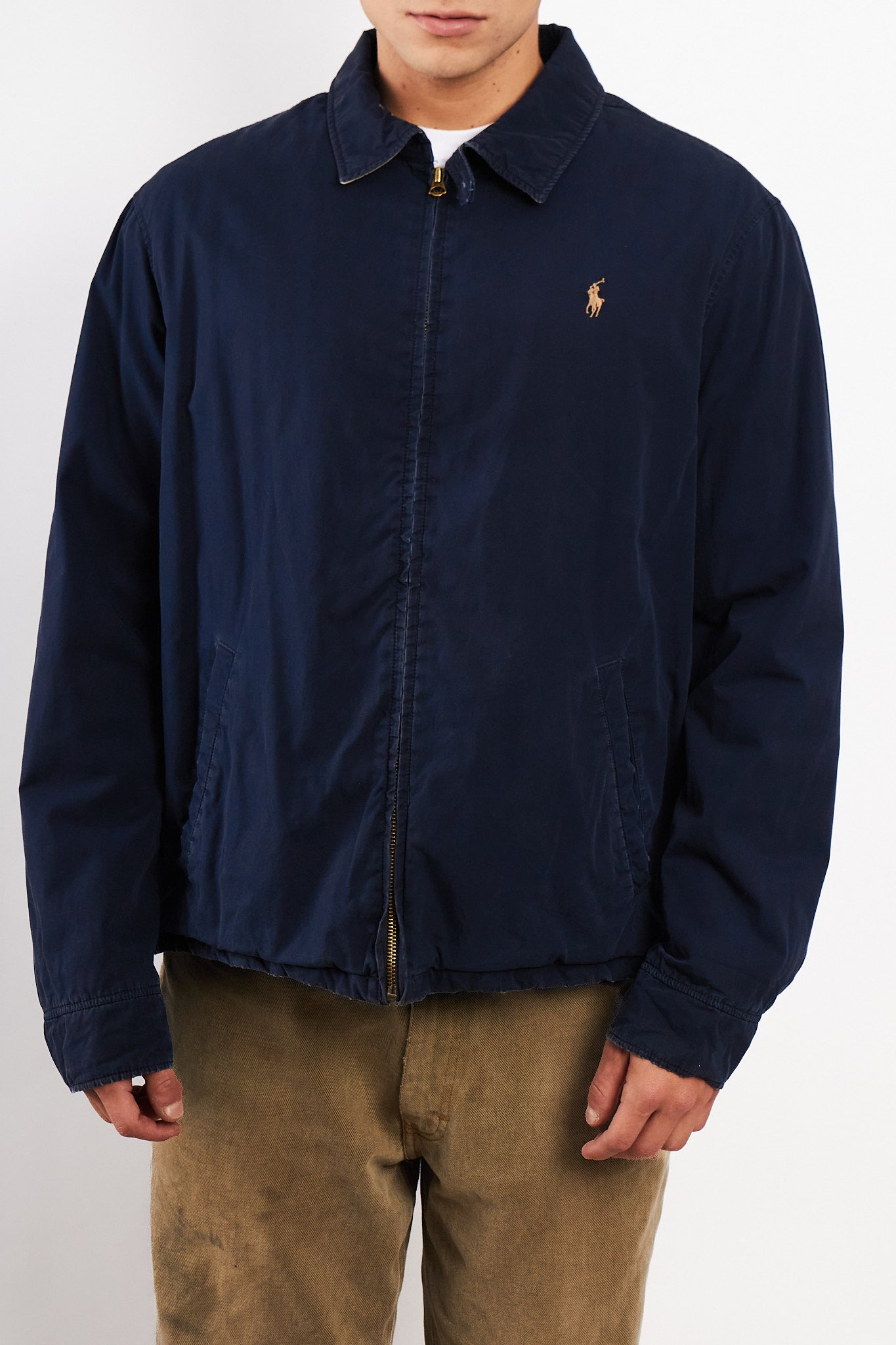 20010 Polo Ralph Lauren Navy Oxford Harrington (M/L)