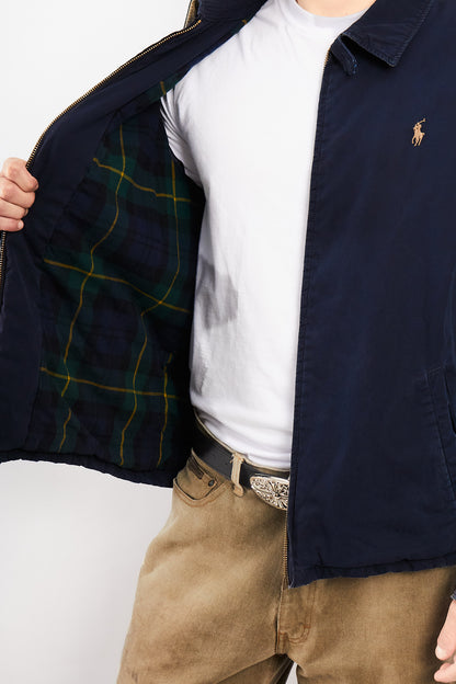20010 Polo Ralph Lauren Navy Oxford Harrington (M/L)