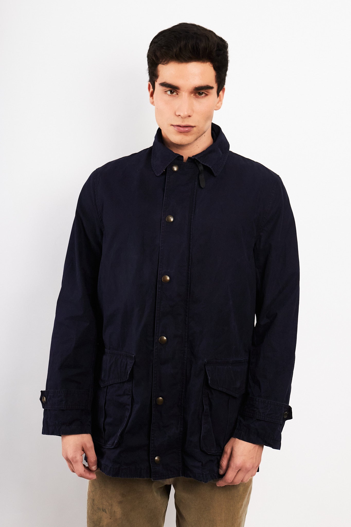 2000 Vintage Polo Ralph Lauren Navy Utility Jacket (M/L)