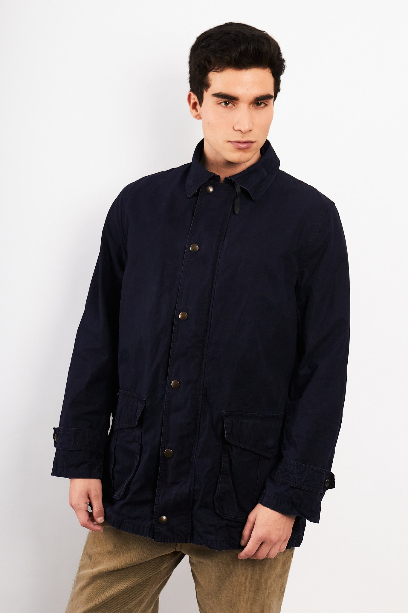 2000 Vintage Polo Ralph Lauren Navy Utility Jacket (M/L)