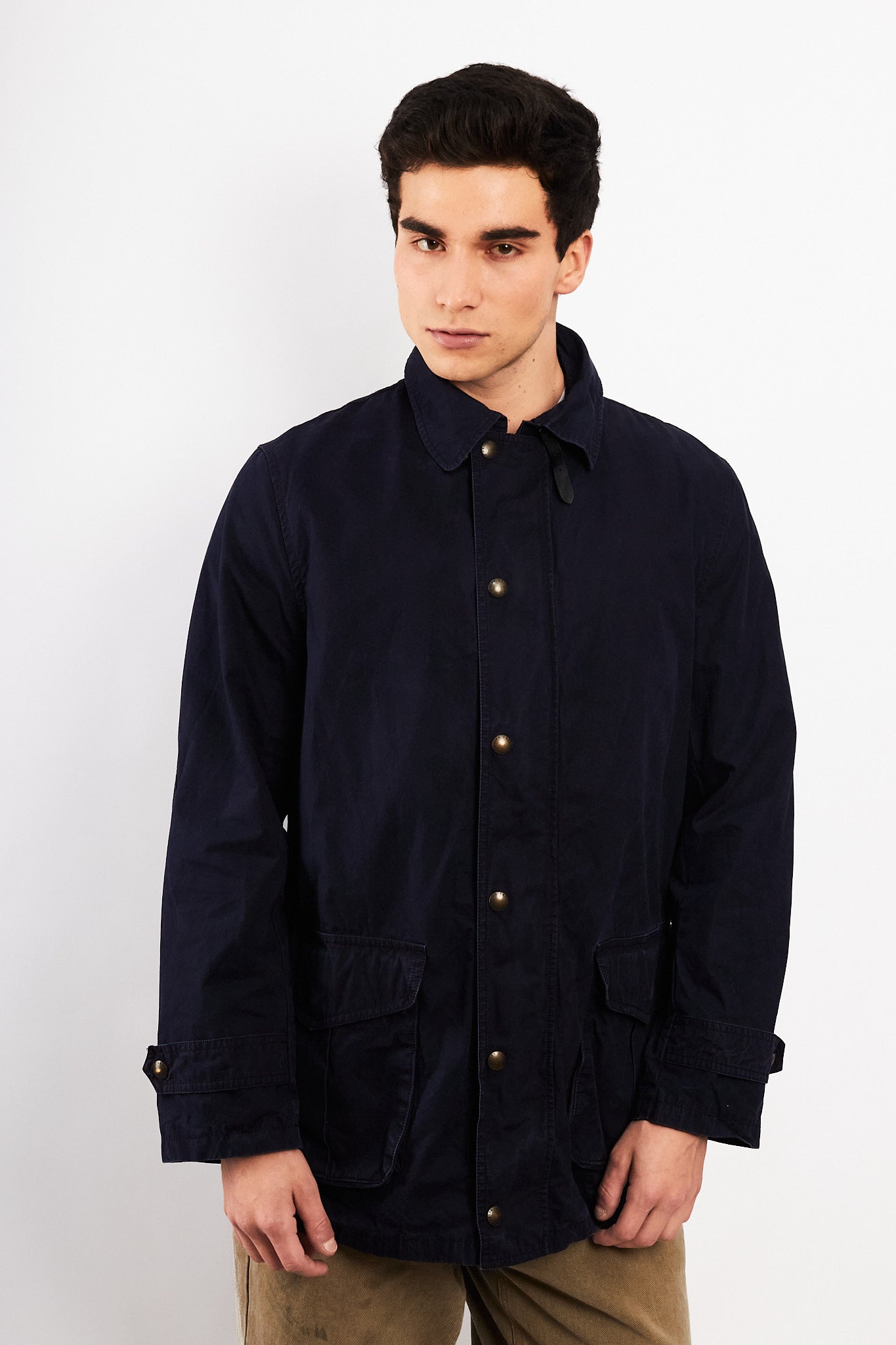 2000 Vintage Polo Ralph Lauren Navy Utility Jacket (M/L)