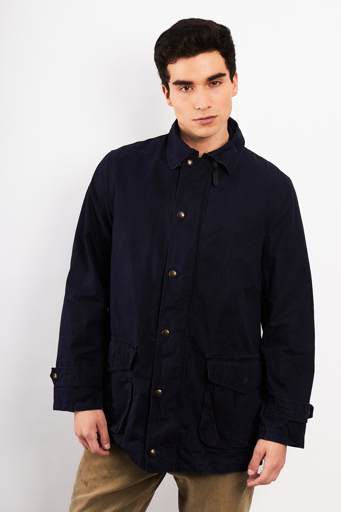 2000 Vintage Polo Ralph Lauren Navy Utility Jacket (M/L)