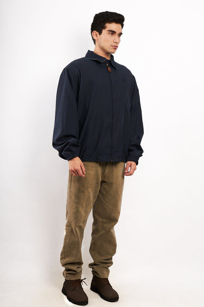2000 Vintage Timberland Impermeable Navy Harrington (XL/XXL)