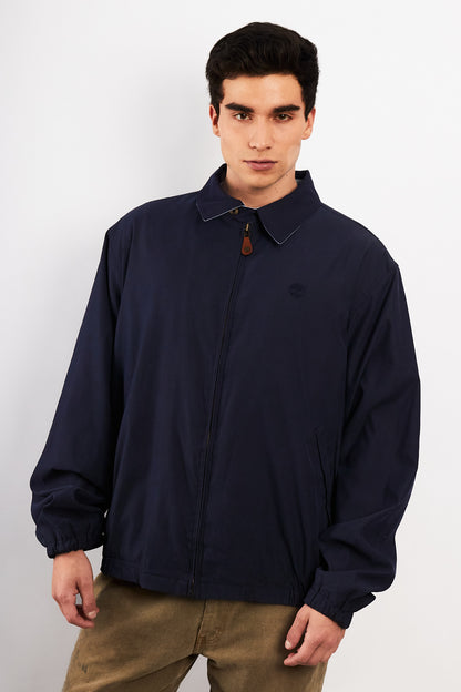 2000 Vintage Timberland Impermeable Navy Harrington (XL/XXL)