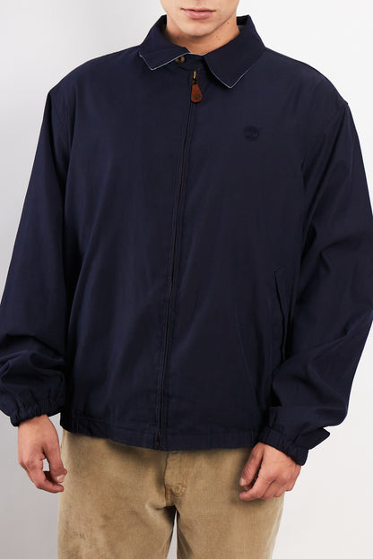 2000 Vintage Timberland Impermeable Navy Harrington (XL/XXL)