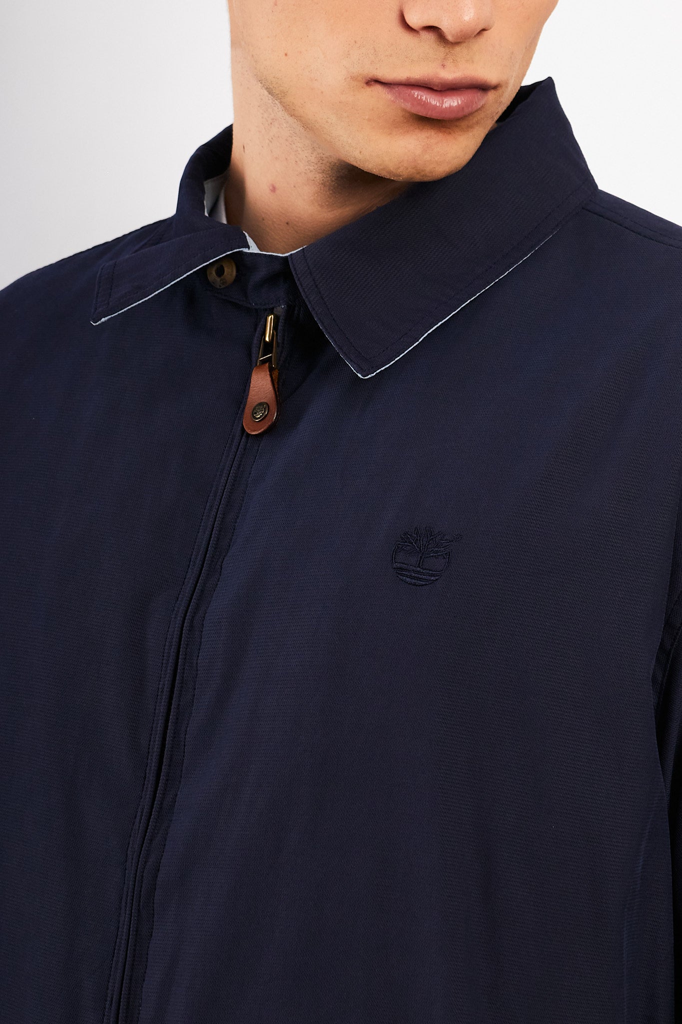 2000 Vintage Timberland Impermeable Navy Harrington (XL/XXL)
